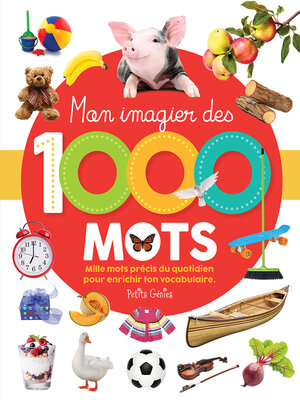 cover image of Mon imagier des 1000 mots